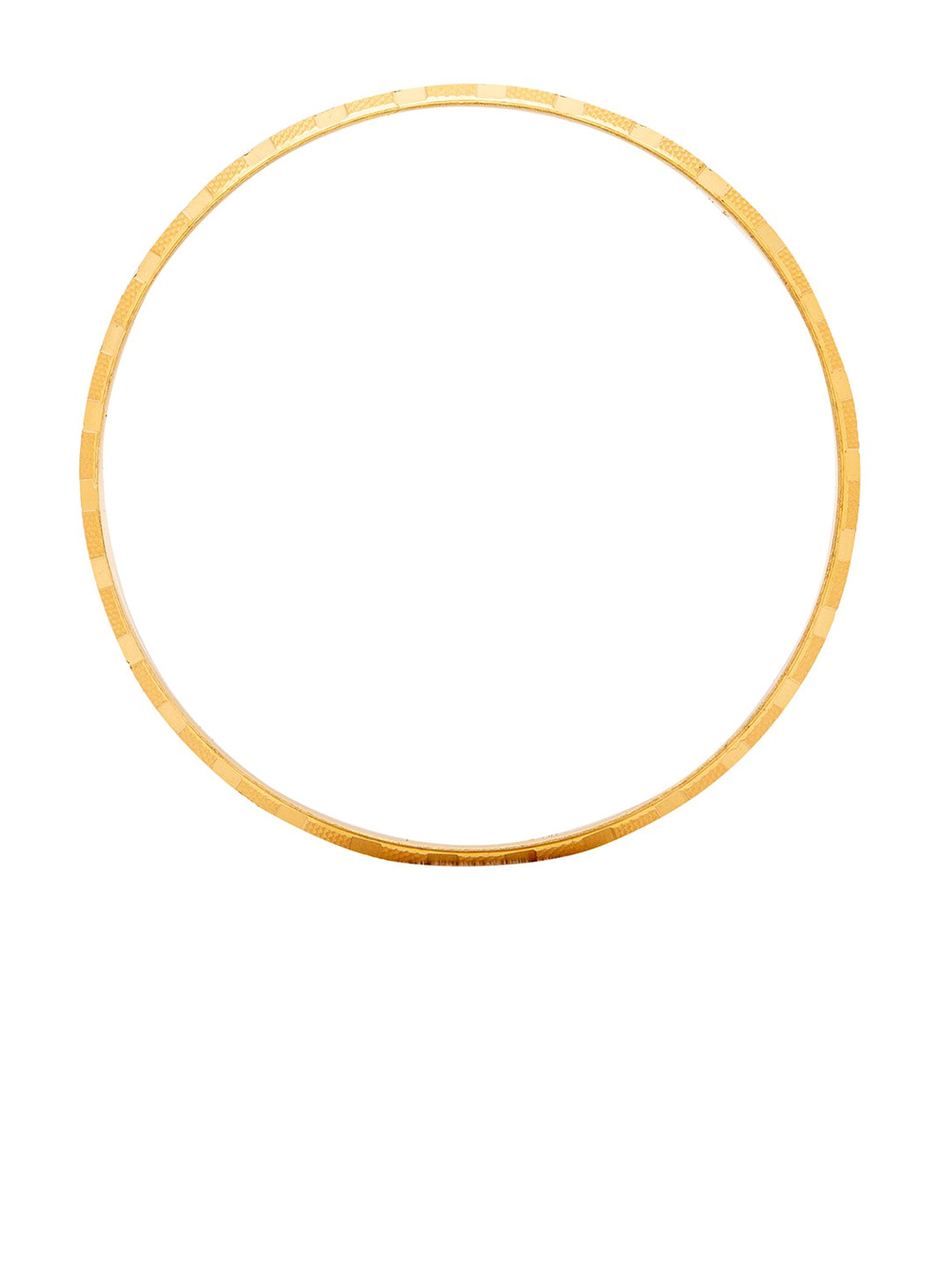 

bodha Men Gold-Toned Kada Bracelet