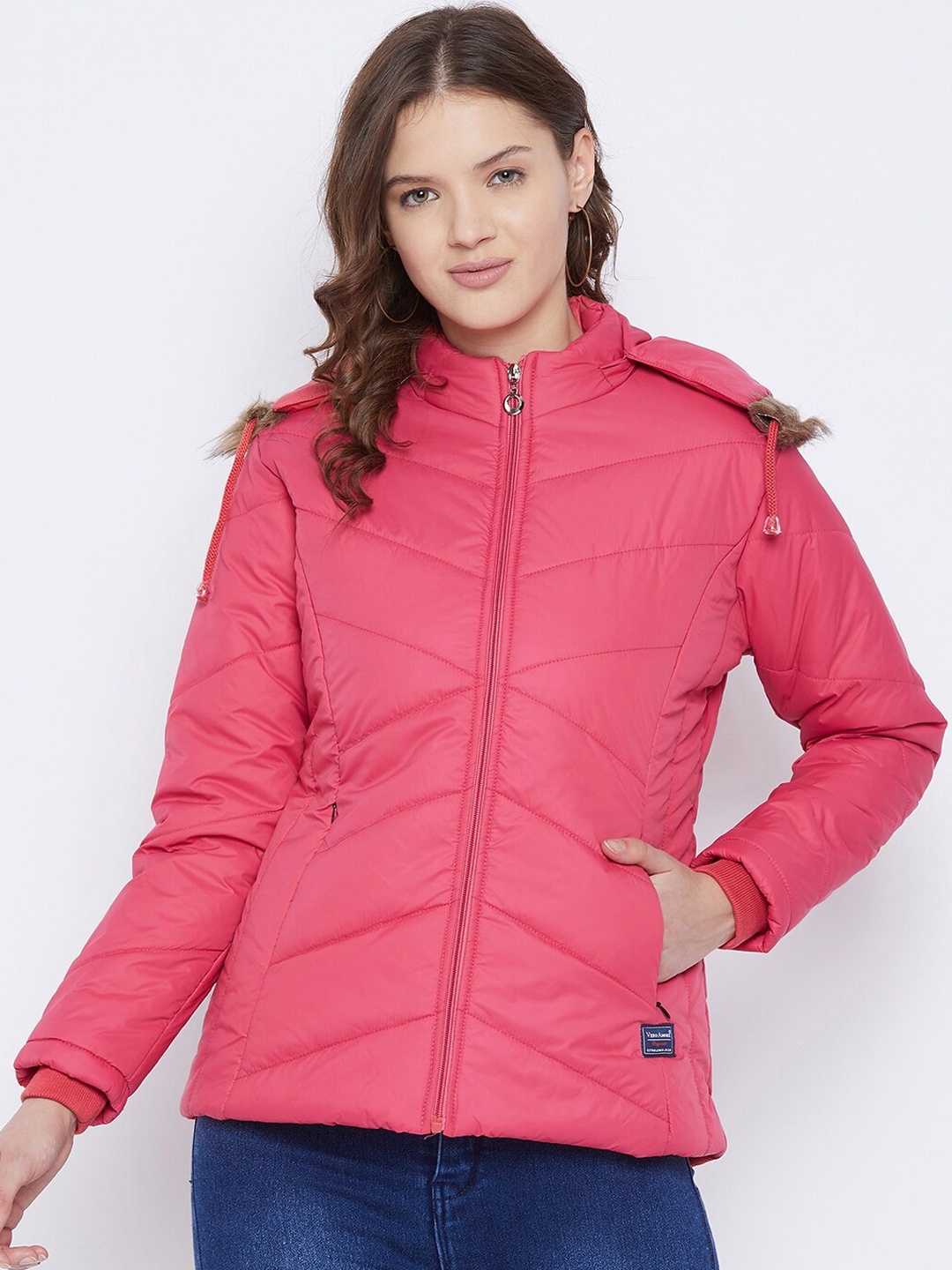 

VERO AMORE Women Pink Insulator Outdoor Parka Jacket