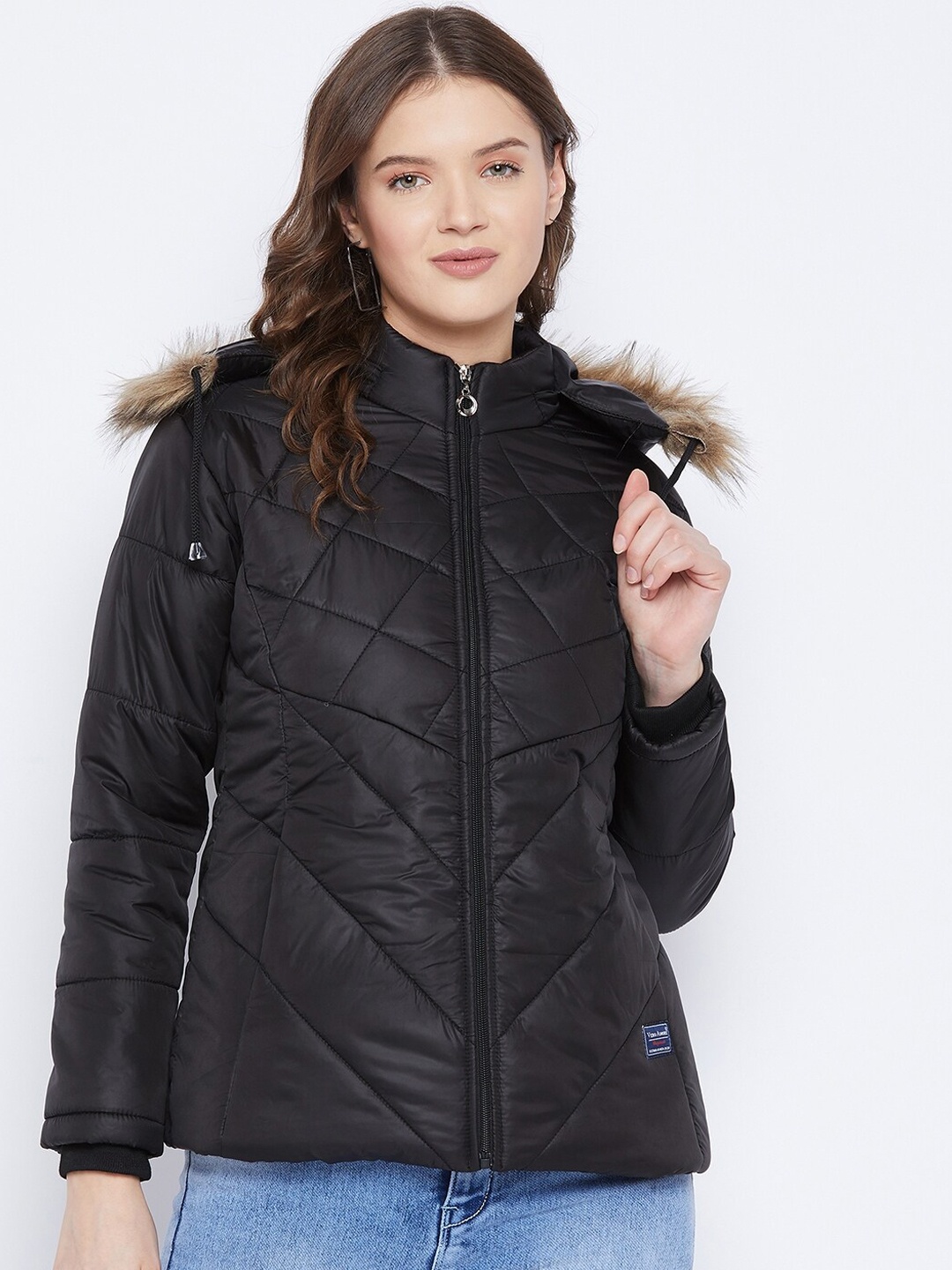 

VERO AMORE Women Black Insulator Outdoor Parka Jacket