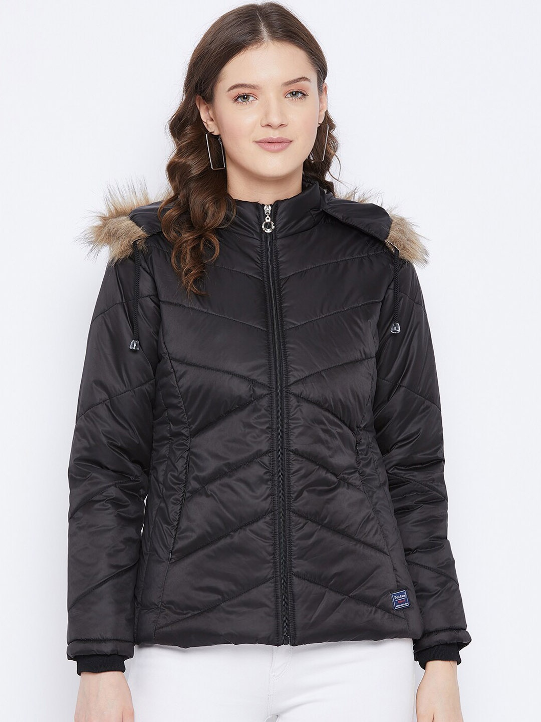 

VERO AMORE Women Black Insulator Outdoor Parka Jacket