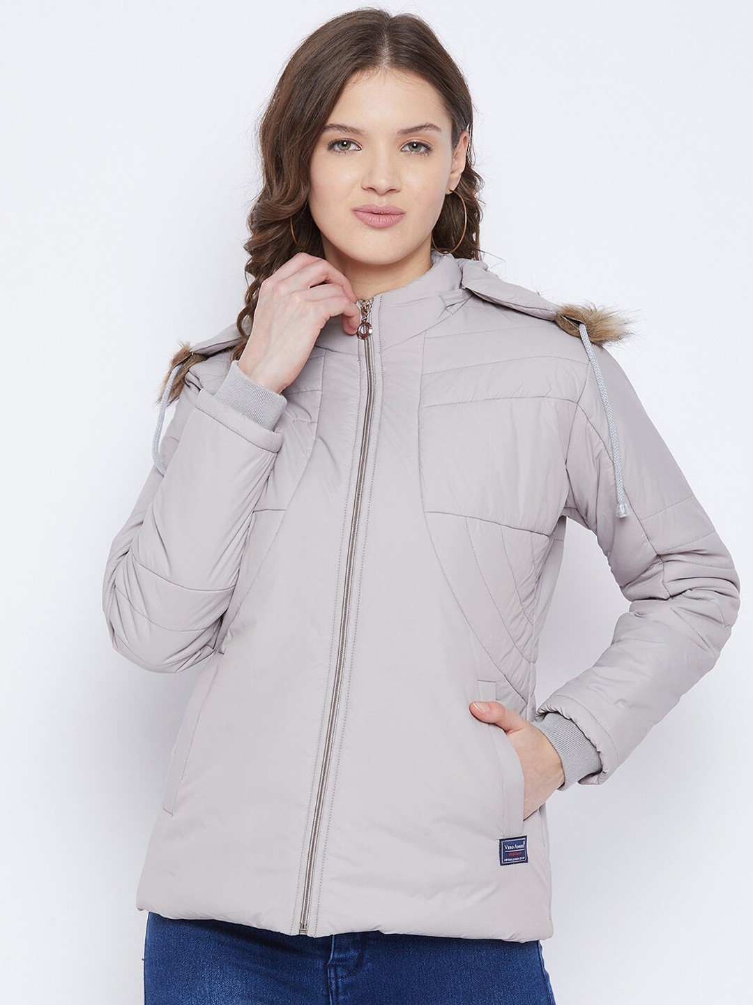 

VERO AMORE Women Grey Insulator Parka Jacket