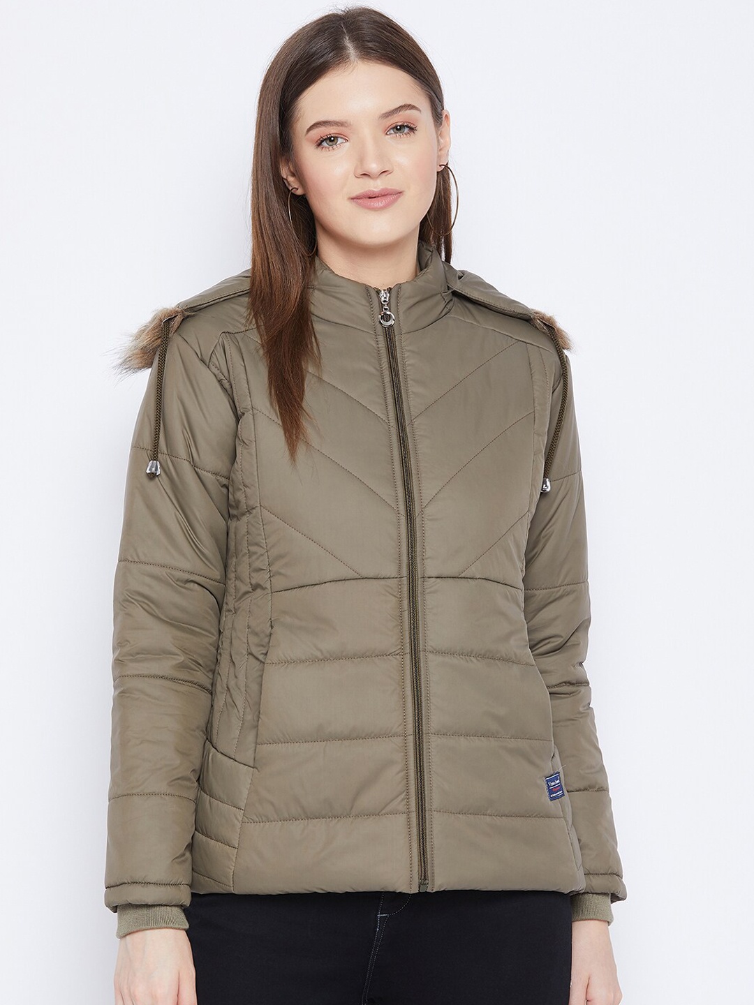 

VERO AMORE Women Green Insulator Outdoor Parka Jacket