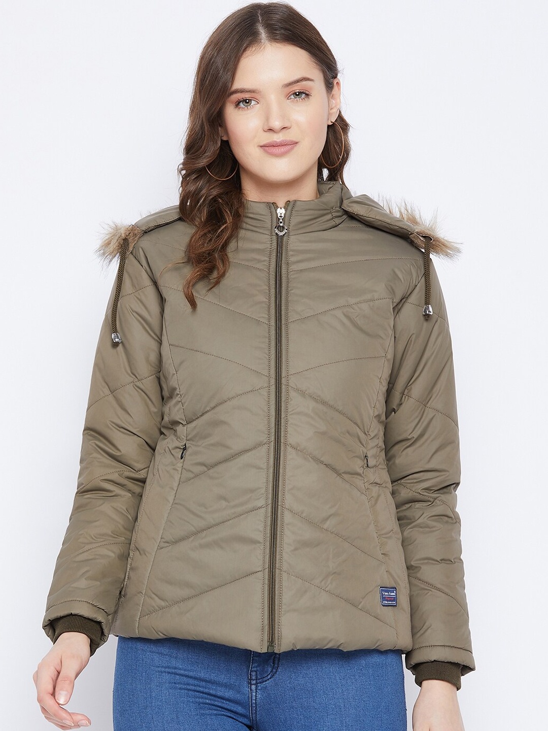 

VERO AMORE Women Green Insulator Outdoor Parka Jacket