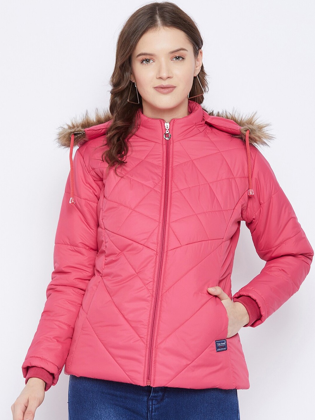 

VERO AMORE Women Pink Insulator Outdoor Parka Jacket