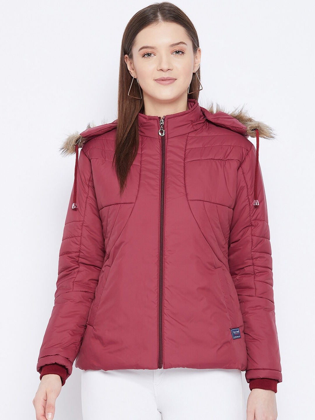 

VERO AMORE Women Maroon Insulator Outdoor Parka Jacket