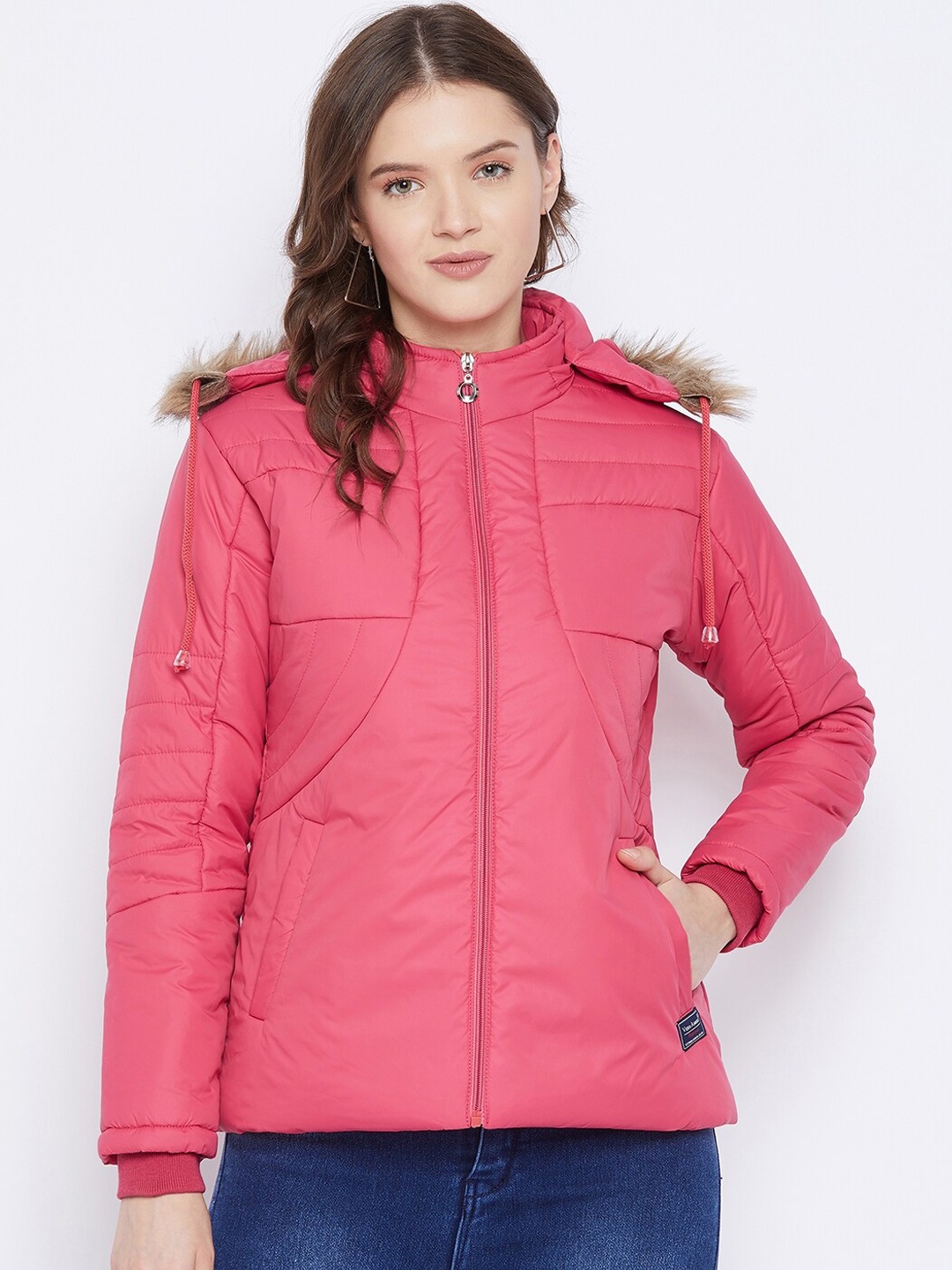 

VERO AMORE Women Pink Insulator Outdoor Parka Jacket
