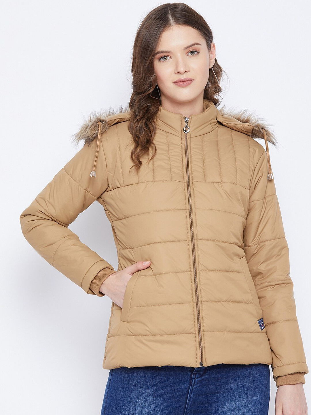 

VERO AMORE Women Beige Insulator Outdoor Parka Jacket