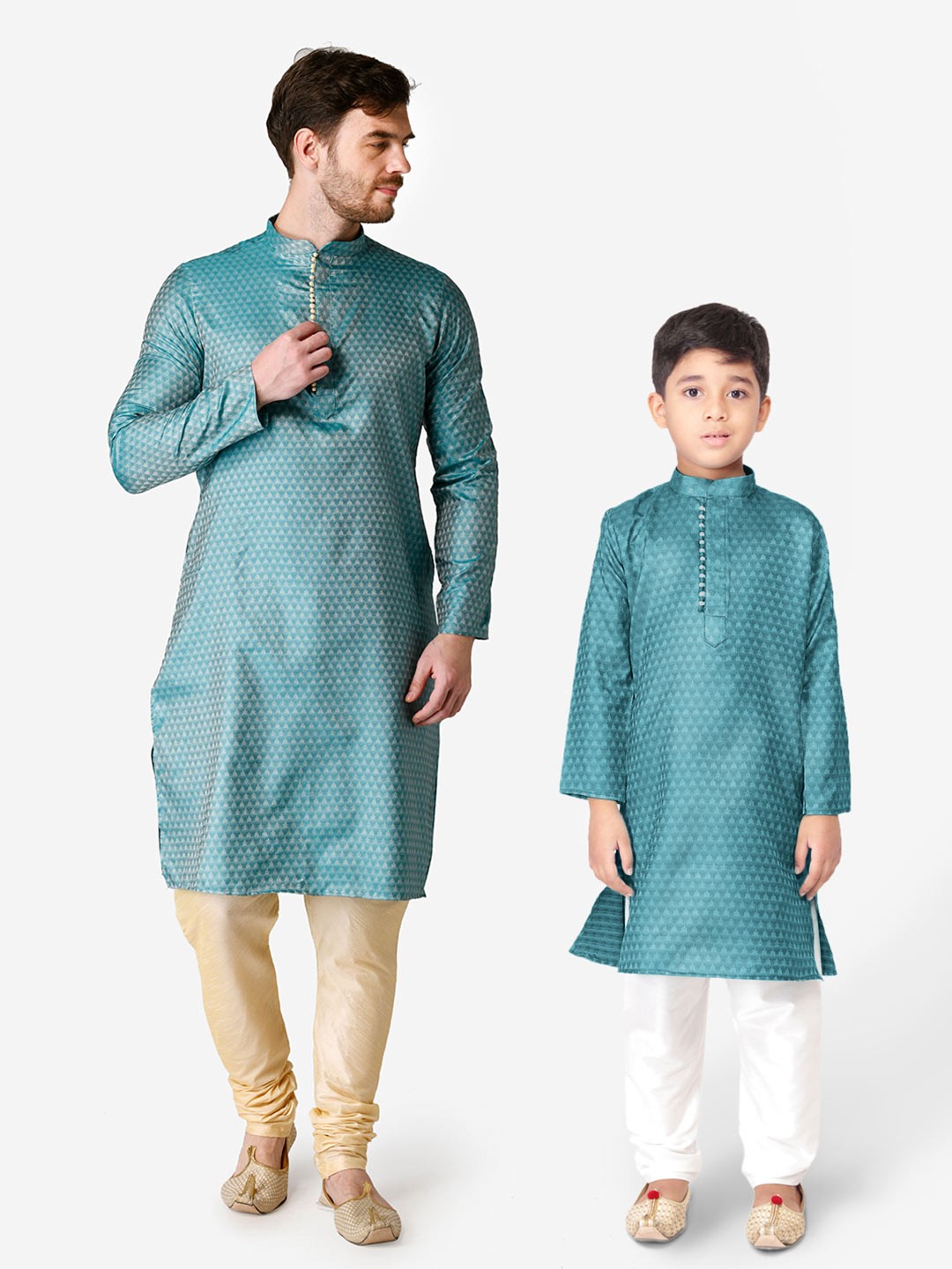

TABARD kids Blue Kurta with Pyjamas