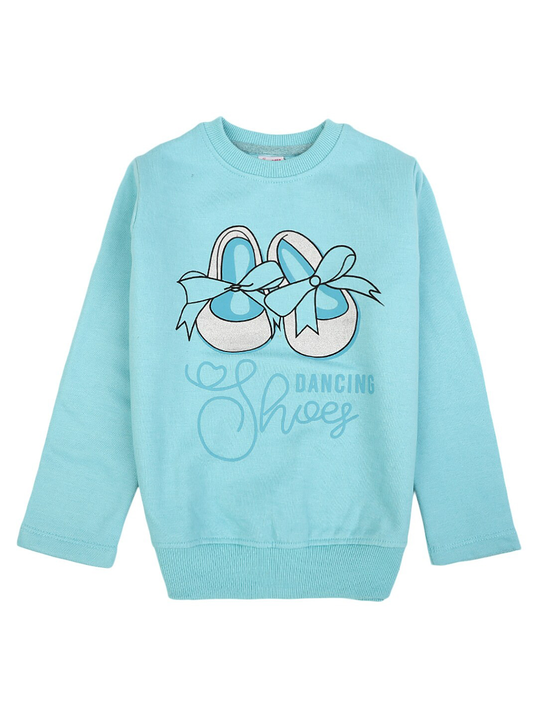 

V-Mart Girls Blue Printed Sweatshirt