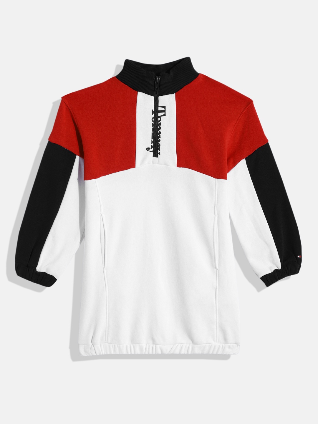 

Tommy Hilfiger Girls Colourblocked Sweatshirt, White