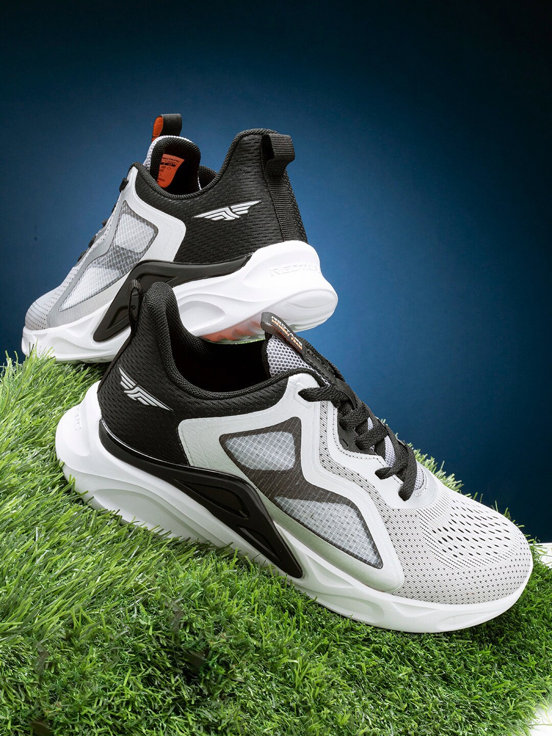 

Red Tape Men Grey Mesh Walking Shoes