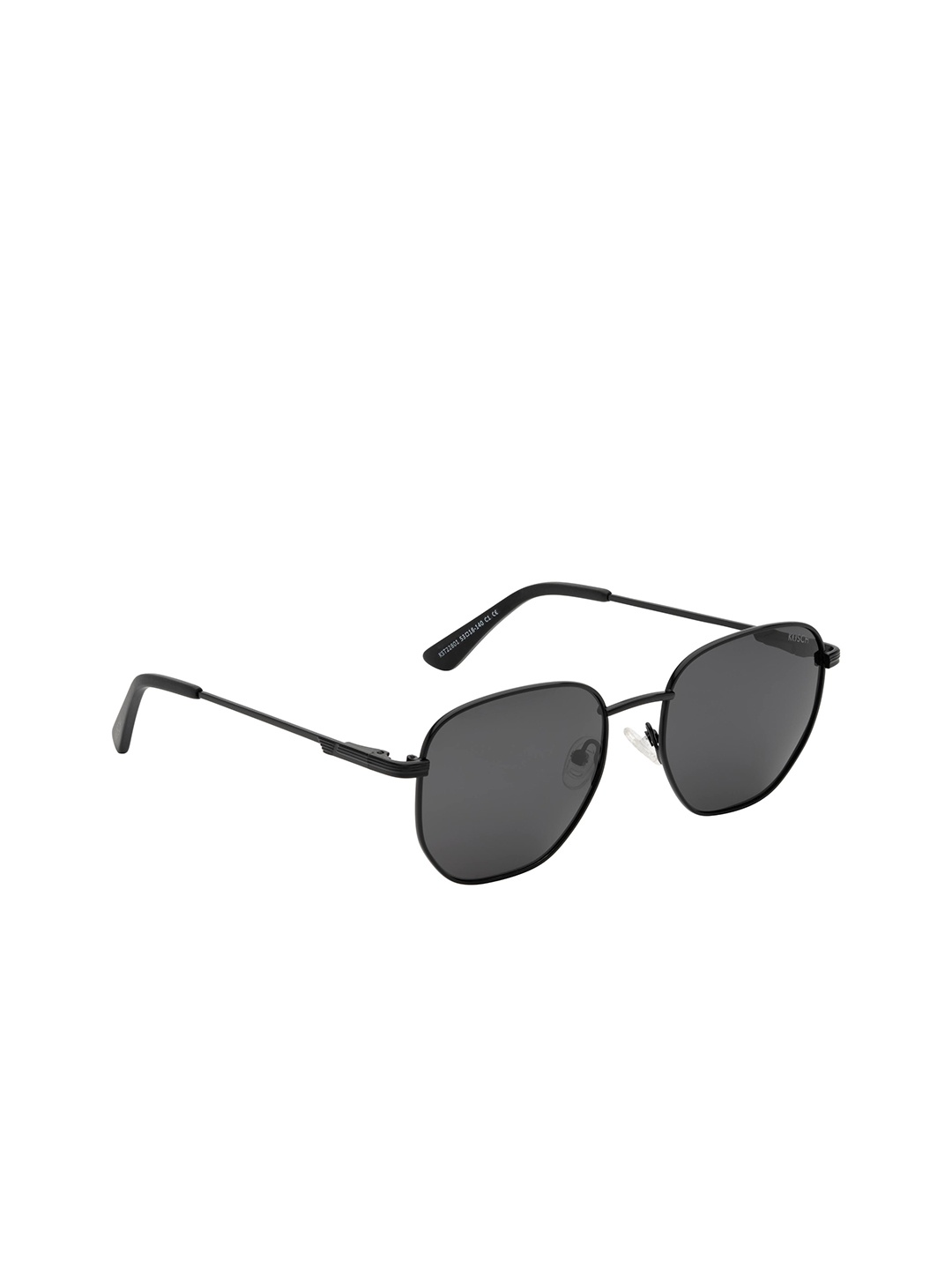 

KOSCH ELEMENTE Men Grey Lens & Black Sunglasses with UV Protected Lens