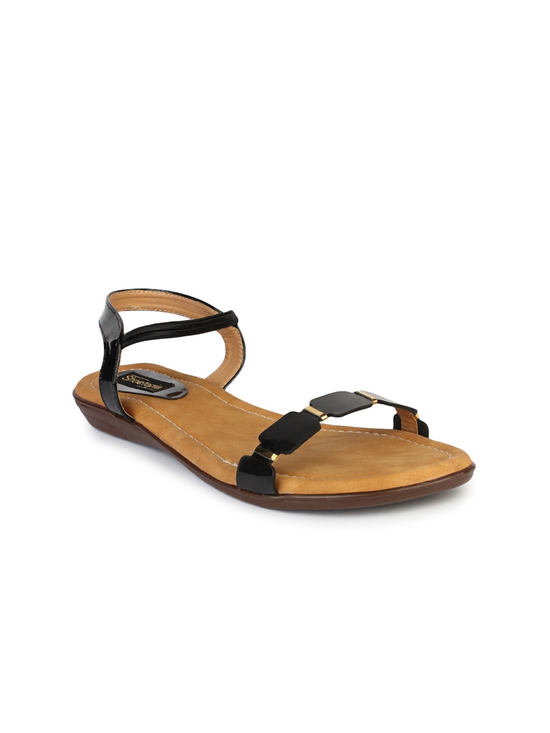 

Shoetopia Women Black Solid Flats