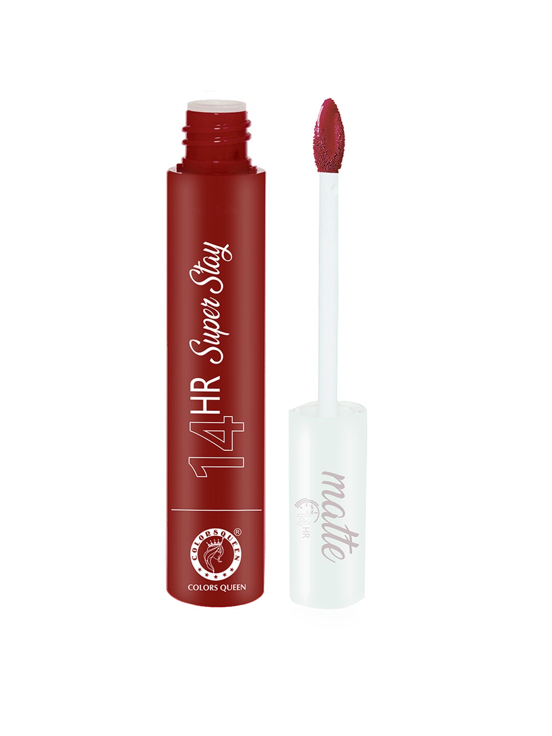 

Colors Queen 14 Hr Super Stay Long Lasting Matte Lipstick 4 g - Royal Maroon 03