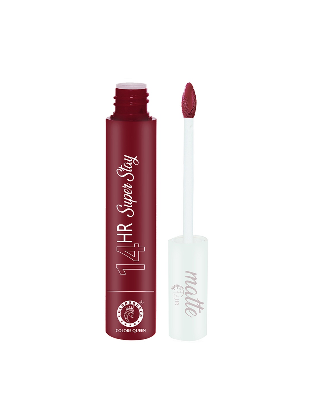 

Colors Queen 14 Hr Super Stay Long Lasting Matte Lipstick 4 g - Bridal Maroon 04