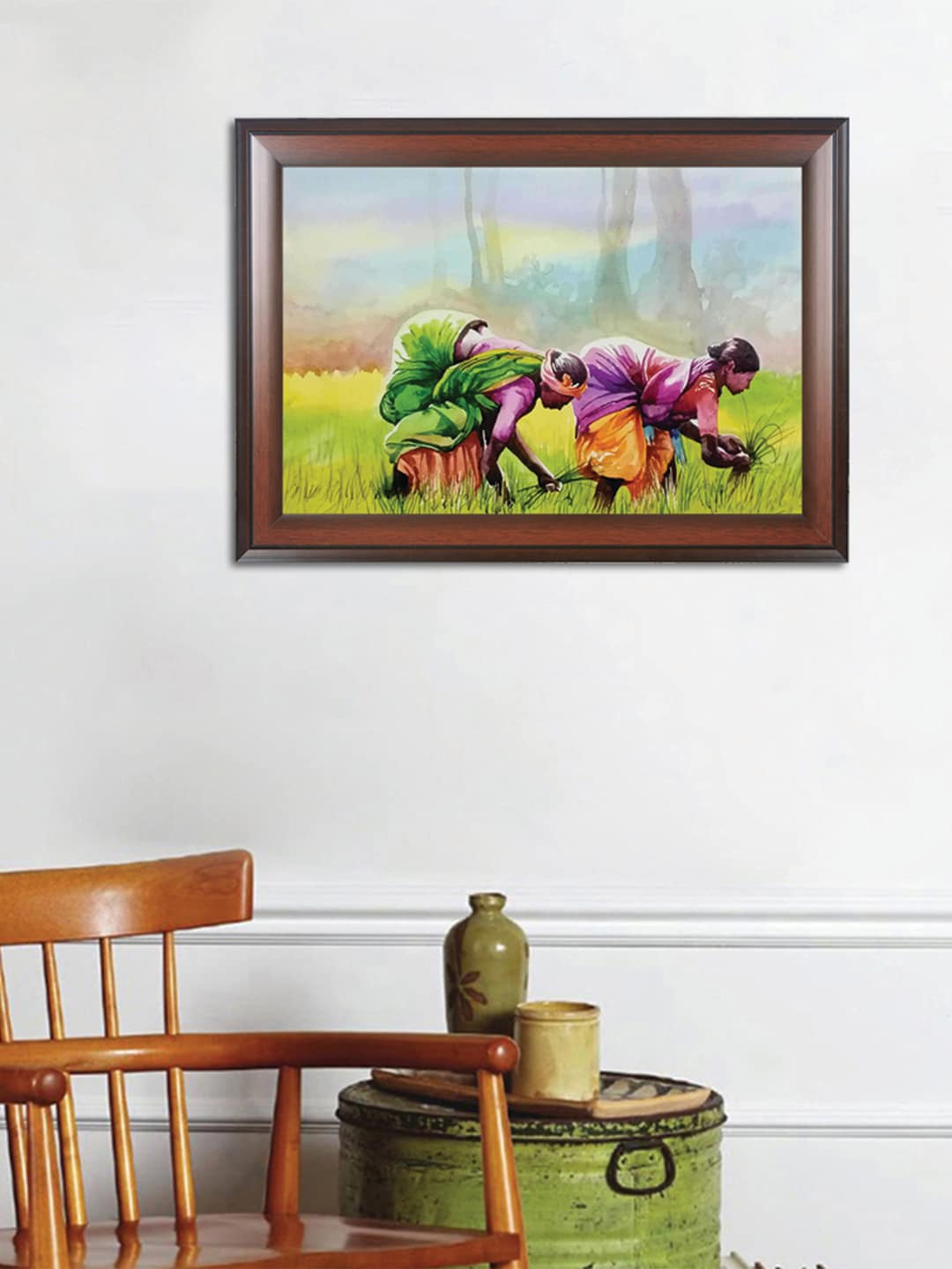 

WENS Unisex Framed Wall Multicolour Painting, Multi