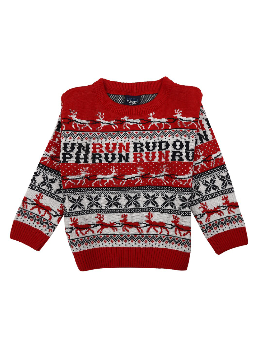 

V-Mart Boys Red Printed Sweatshirt