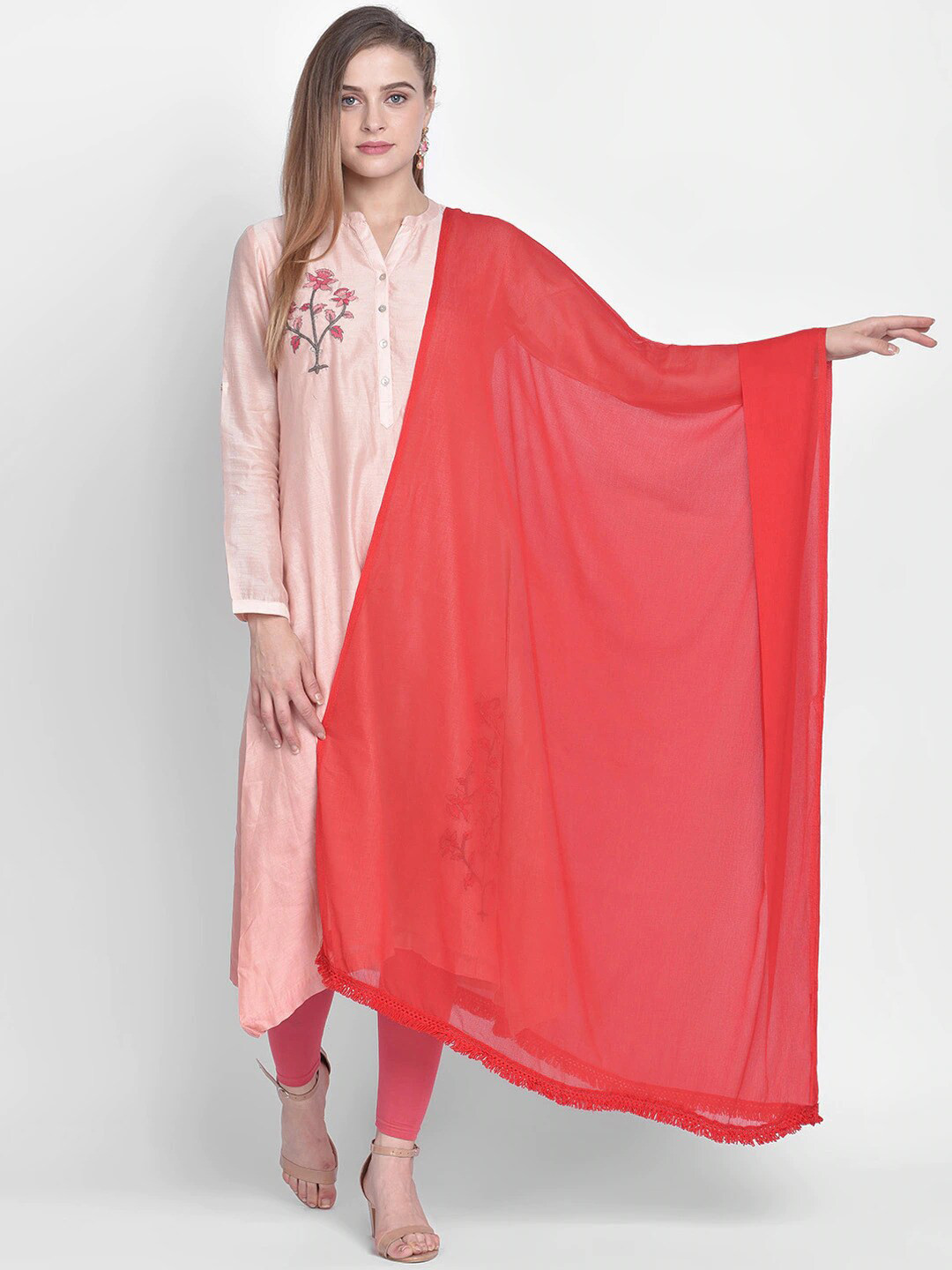 

ORUS Red Dupatta