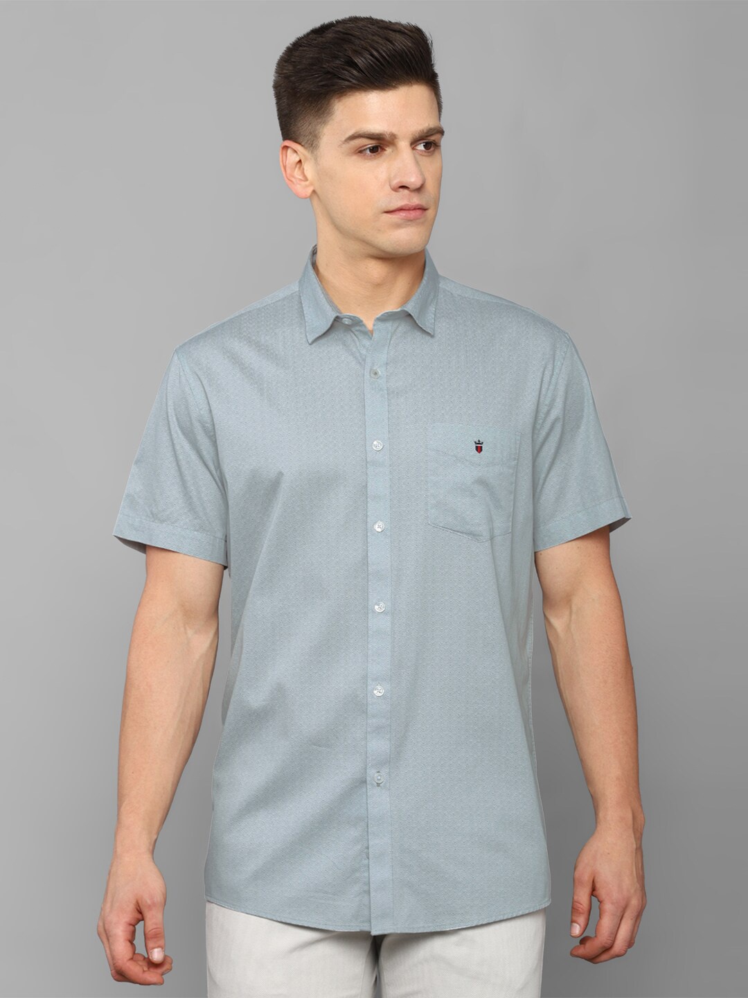 

Louis Philippe Sport Men Blue Slim Fit Printed Casual Shirt