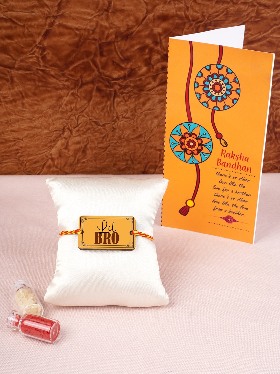 

Crazy Corner Red Rakhi Gift Set