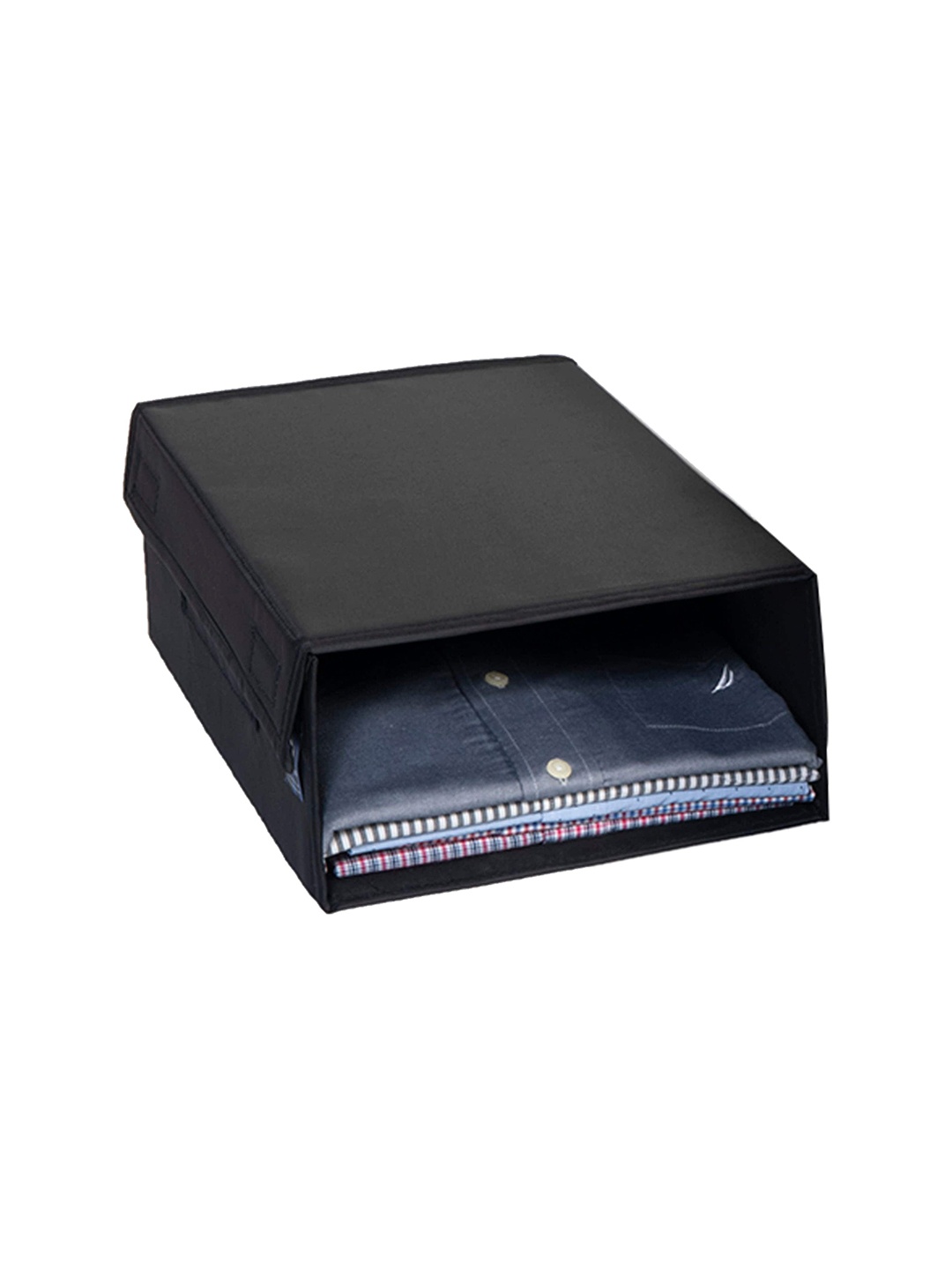 

Homestrap Set-1 Shirt Stacker with Lid, Black