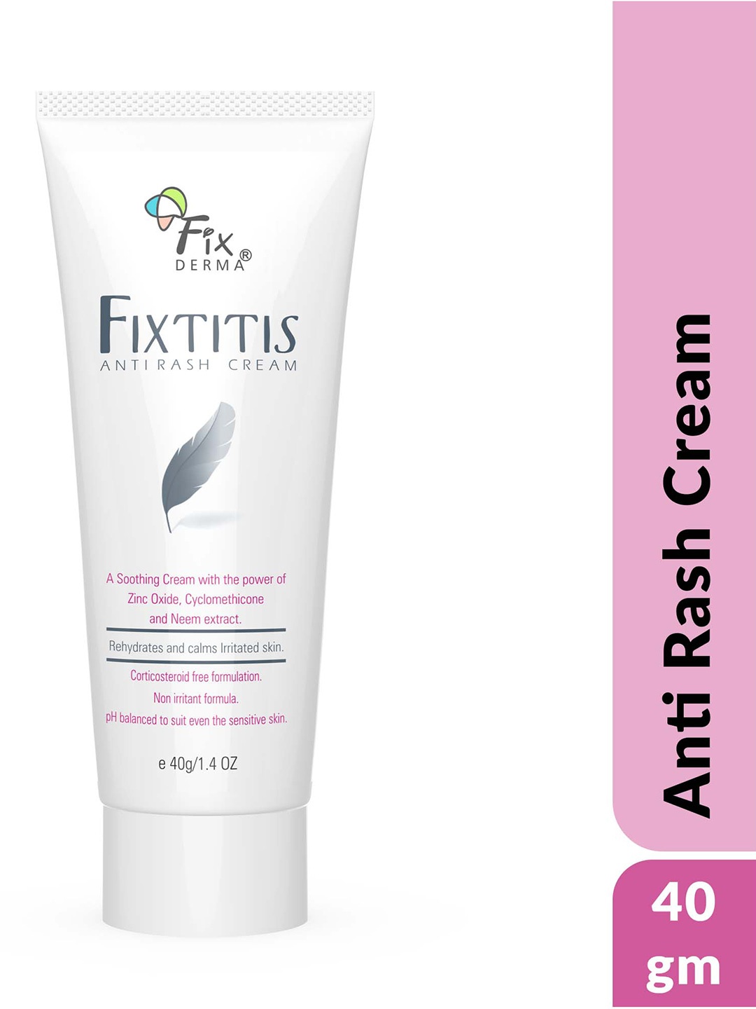 

FIXDERMA Anti-rash Fixtitis Cream 40g, White