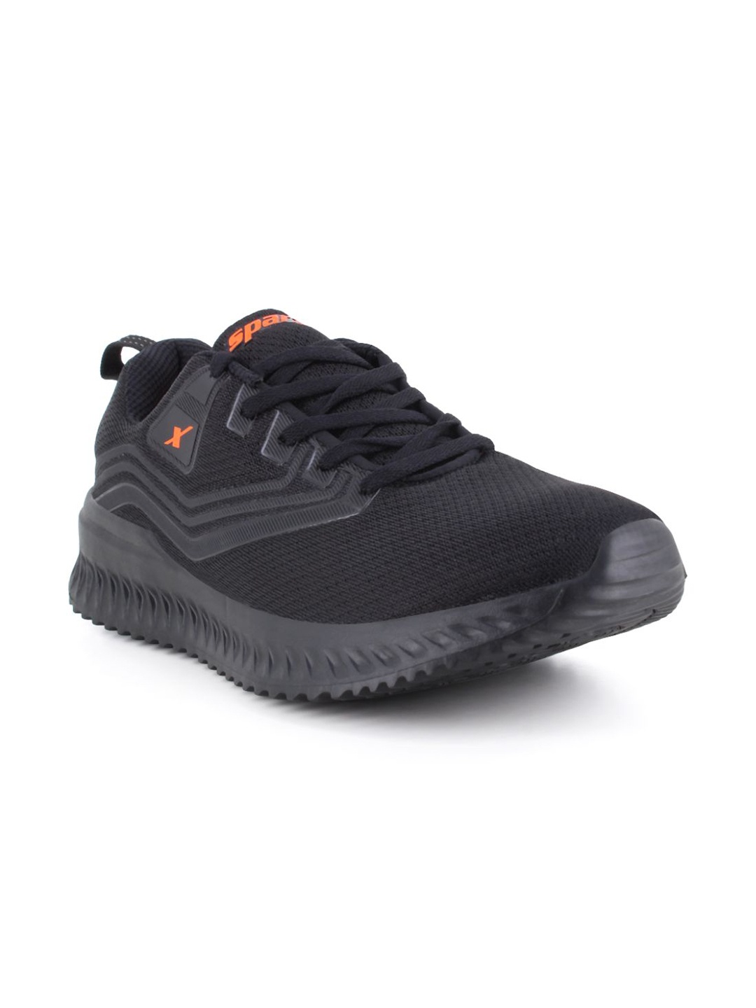 

Sparx Men Black Mesh Running Shoes