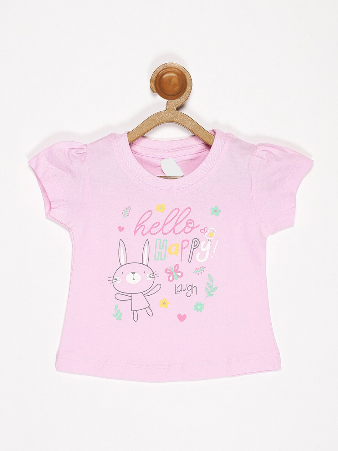 

V2 Value & Variety Pink Print Crop Top