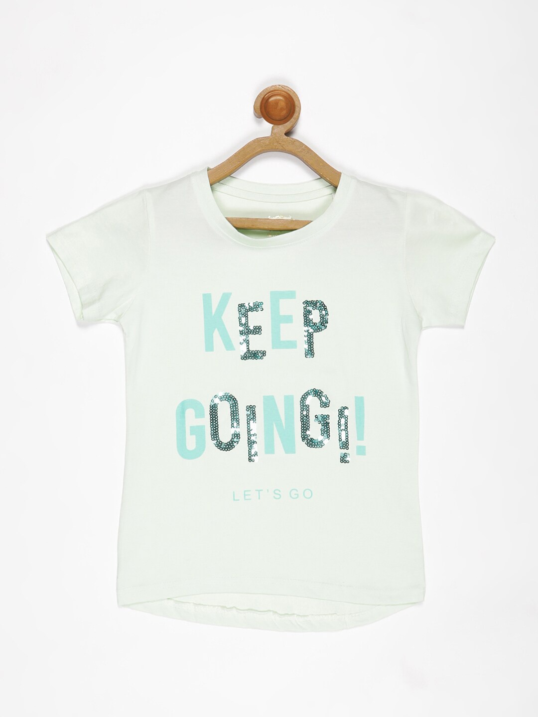 

V2 Value & Variety Green Printed Top