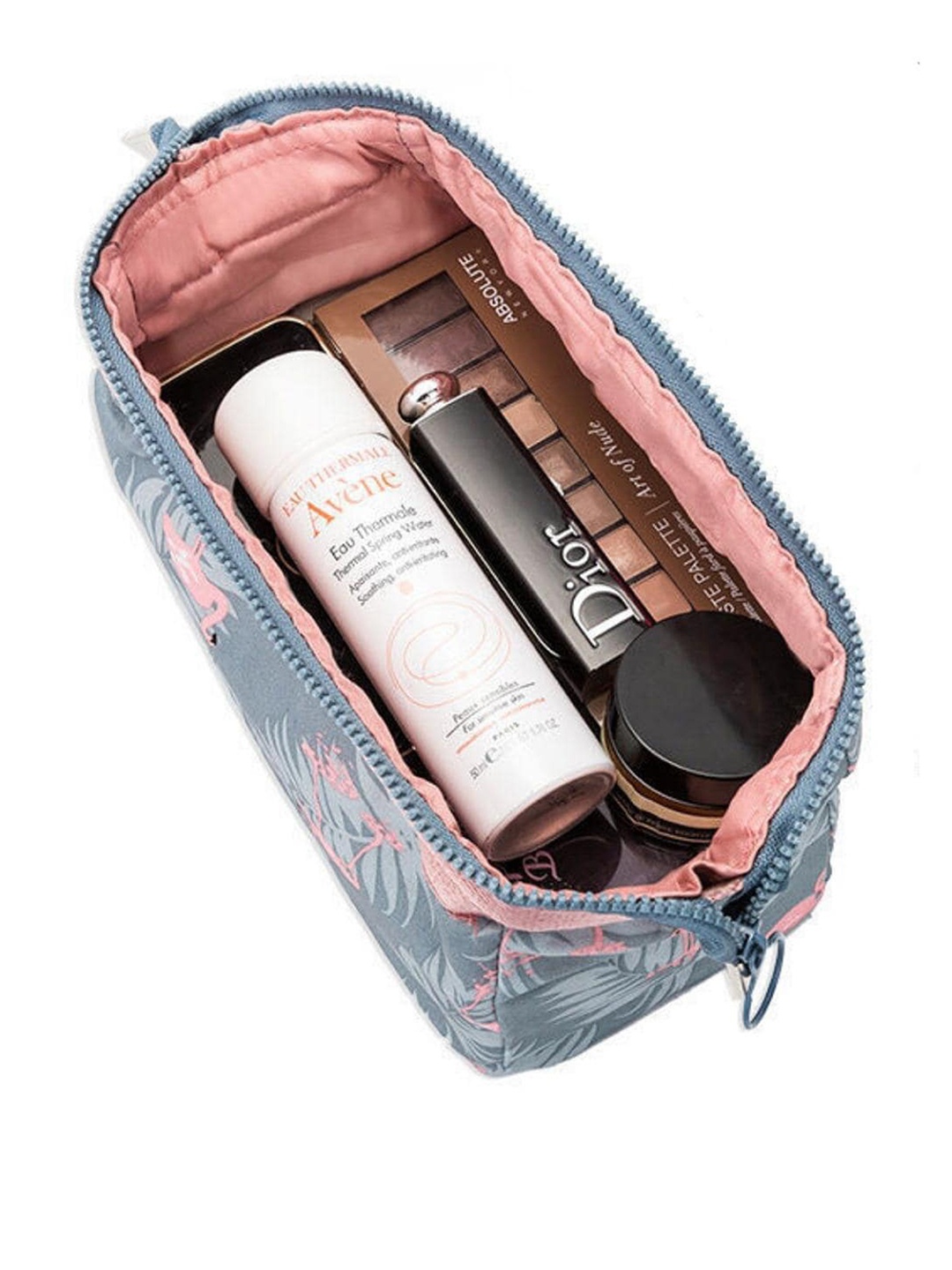 

Peau D'origine Women Blue & Peach Coloured Printed Organisers