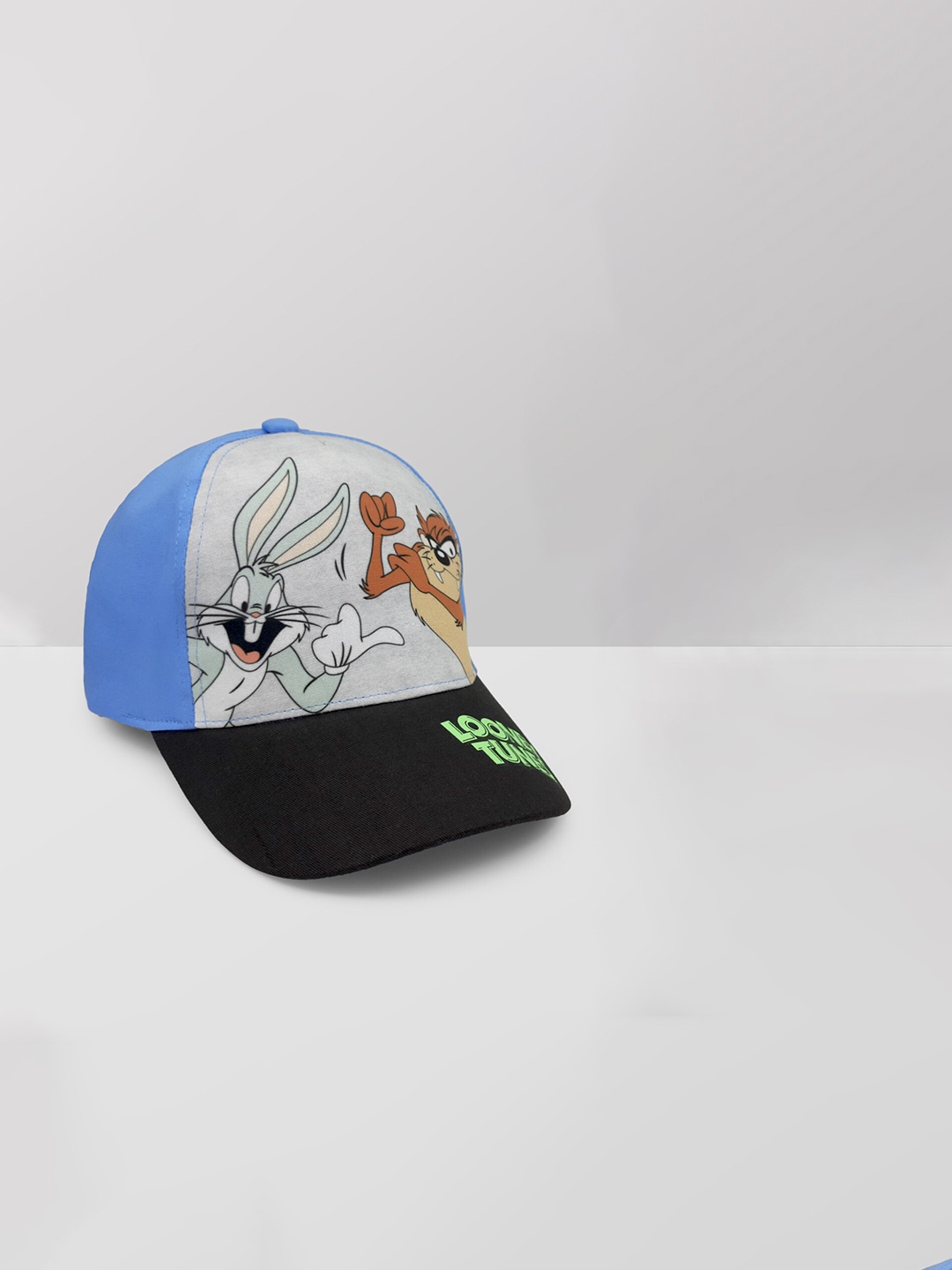 

Kids Ville Boys Blue Bugs Bunny & Taz Printed Cap