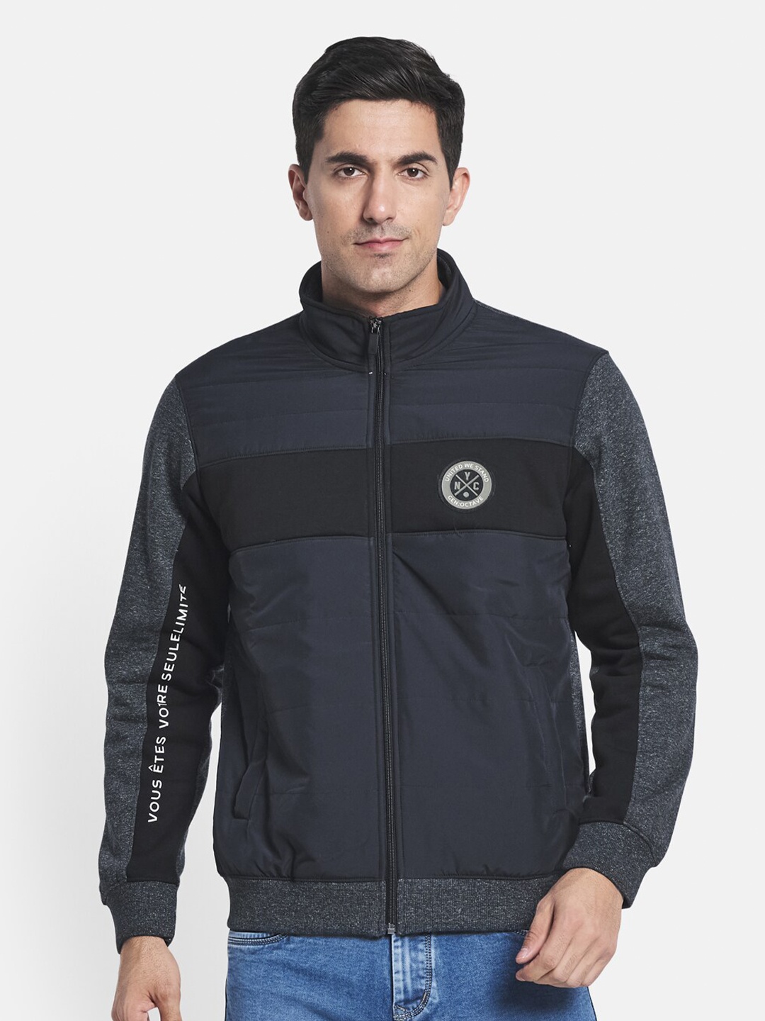 

Octave Men Grey Sweatshirt