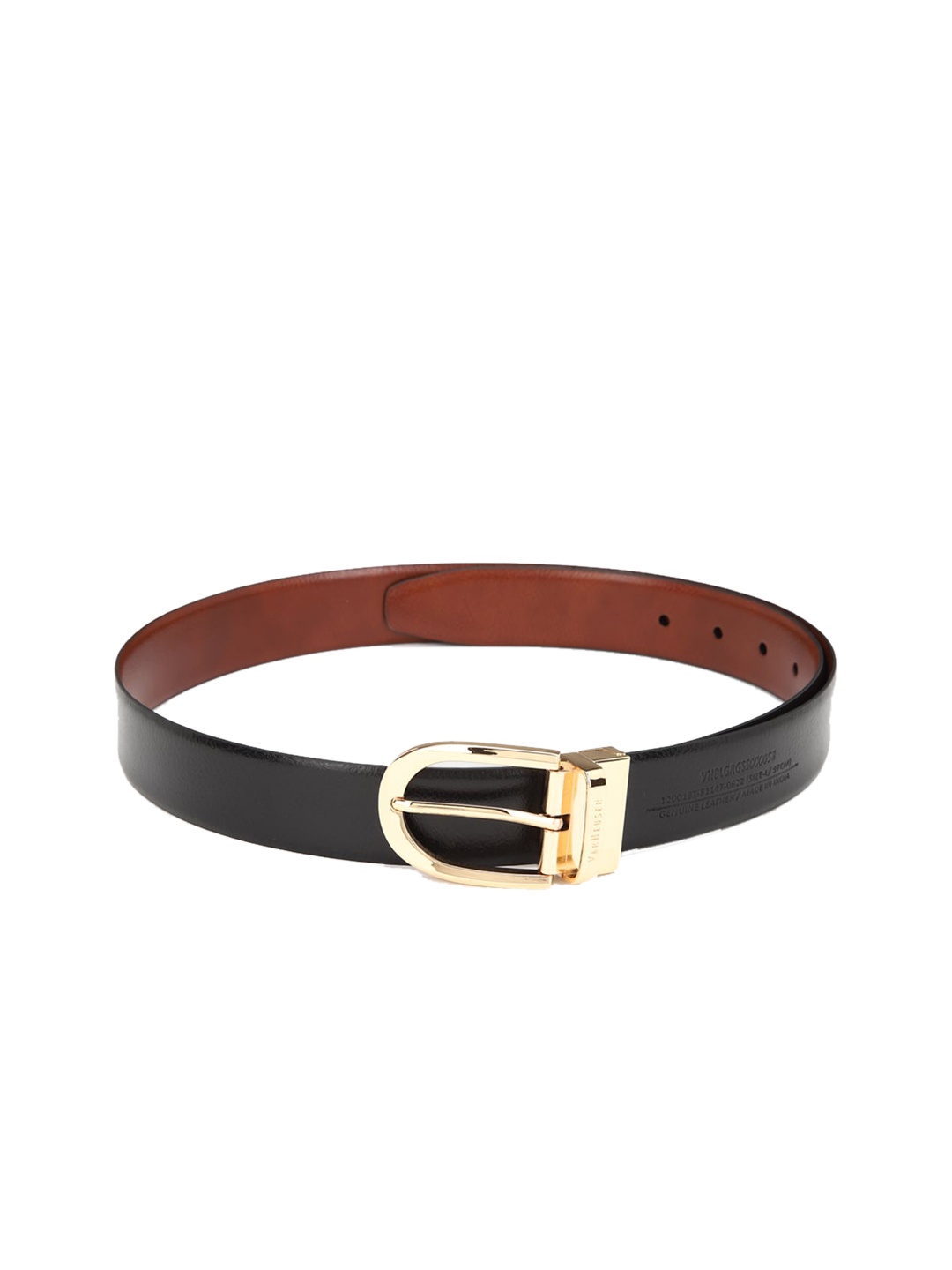 

Van Heusen Men Brown Leather Belt