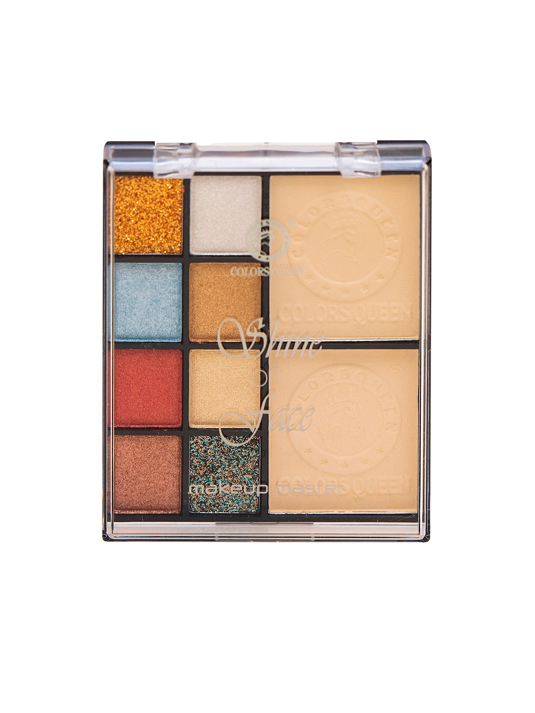 

Colors Queen Shine On Face Make Up Master Make up Palette 18ml, Multi