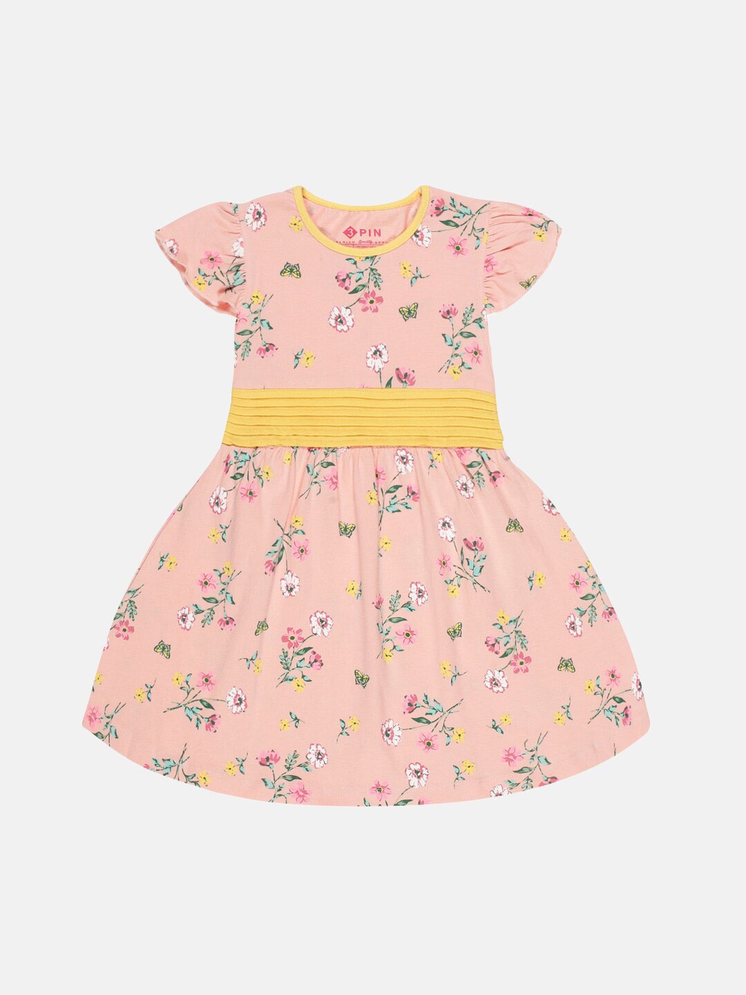 

3PIN Pink Floral Dress