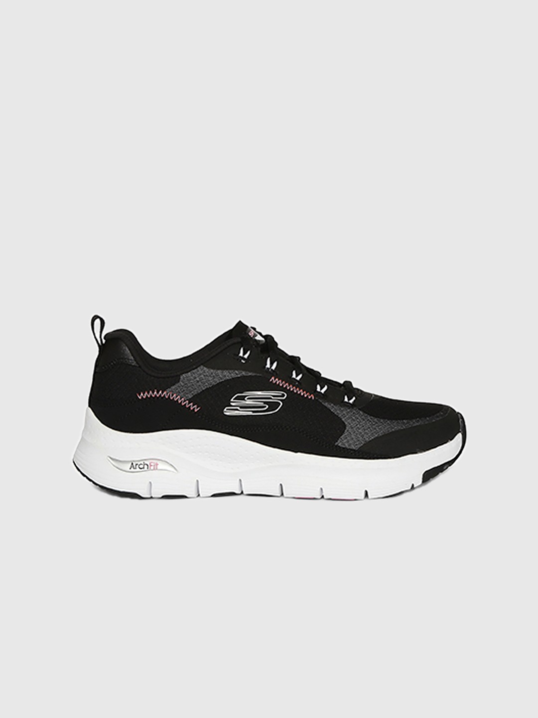 

Skechers Women Arch Fit-Cool Oasis Lace Up Shoes, Black