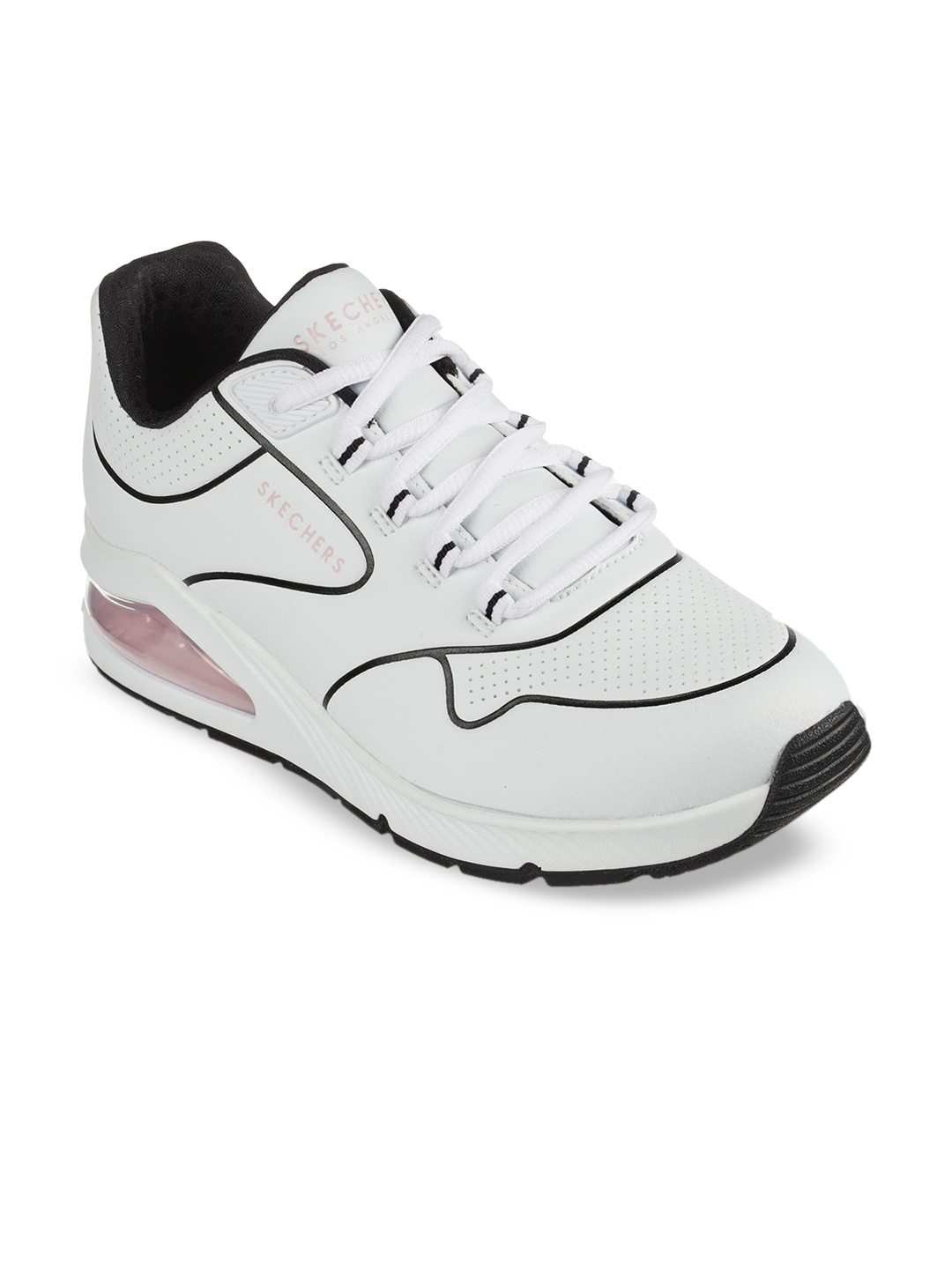 

Skechers Women White Perforations Sneakers