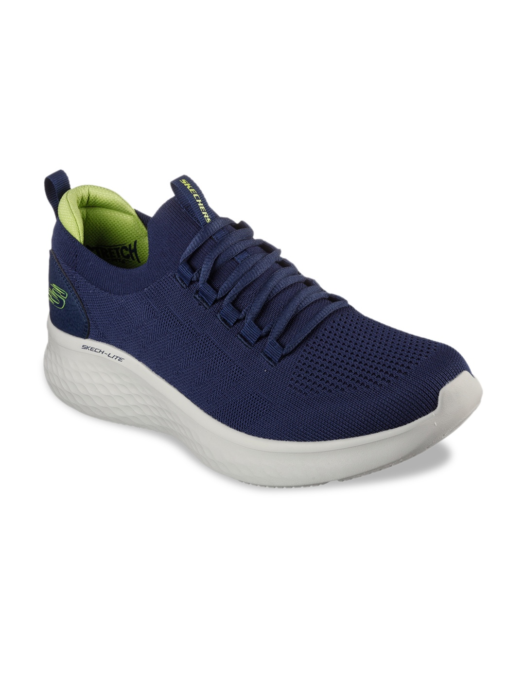 

Skechers SKECH-LITE PRO - FAINT FLAIR Men Navy Blue Solid Sneakers