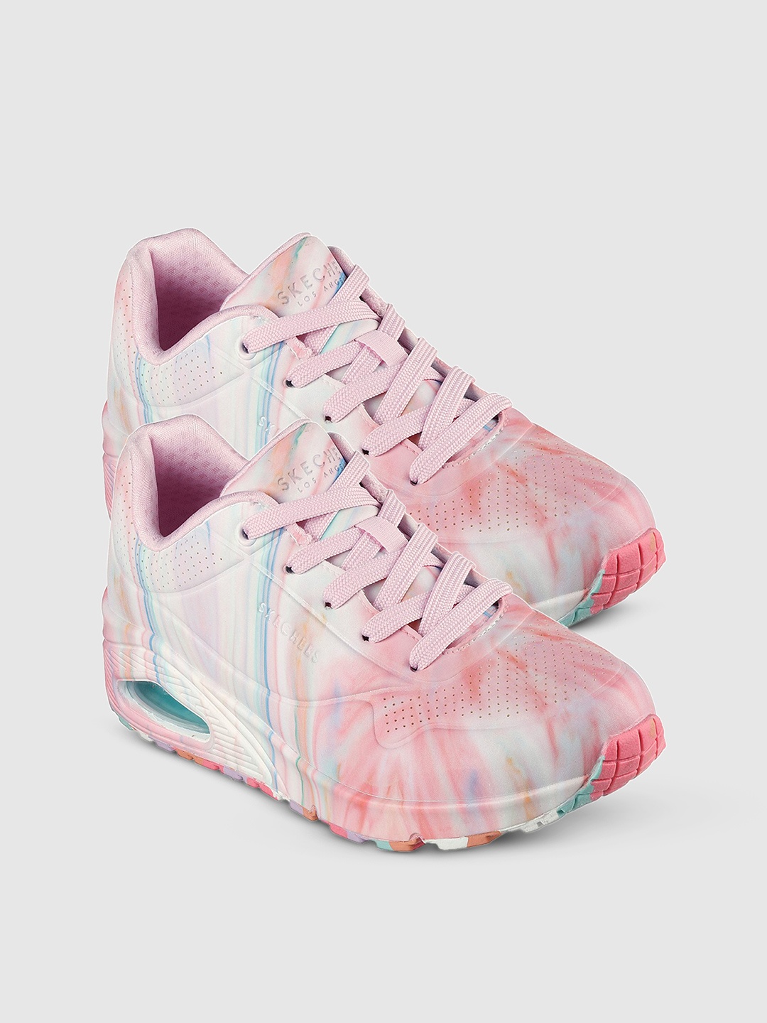 

Skechers Women Pink Printed Sneakers