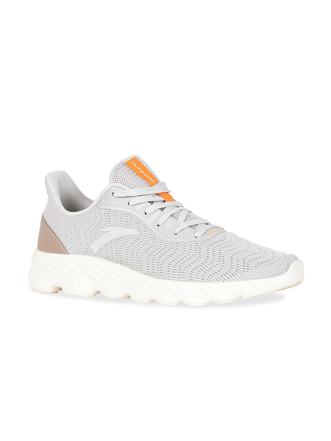 

Anta Men Grey Running Non-Marking Shoes