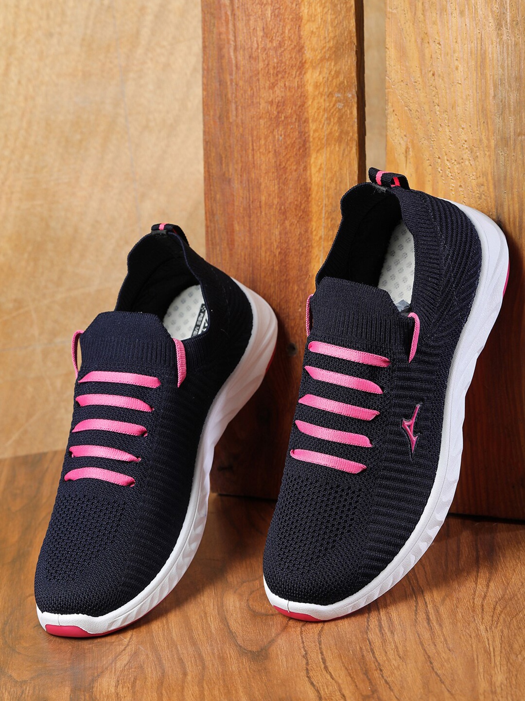 

ABROS Women Amy Running Sports Shoes, Navy blue
