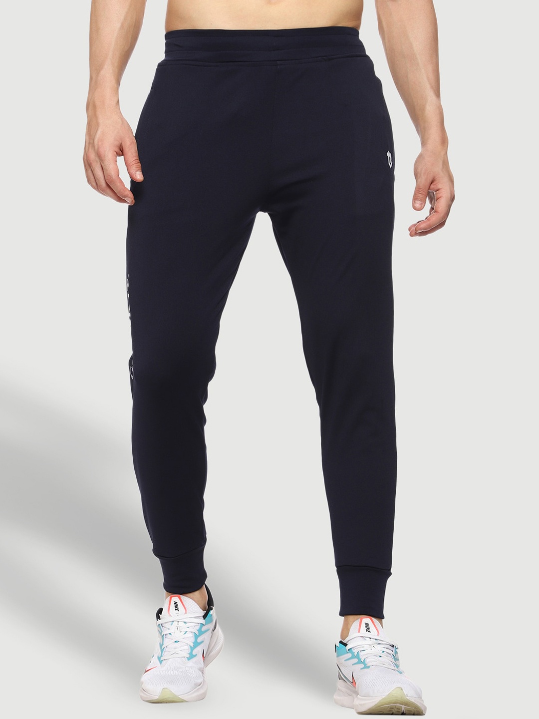 

Mark Leute Men Blue Solid Regular Fit Joggers