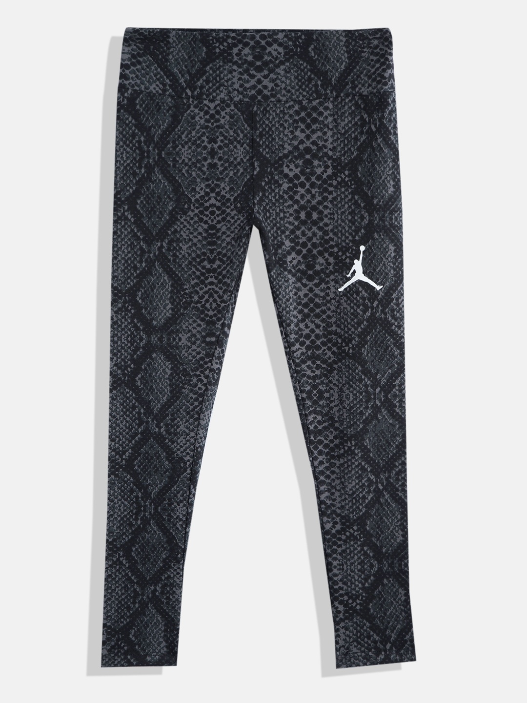 

Jordan Girls Grey & Black Snake Print Leggings