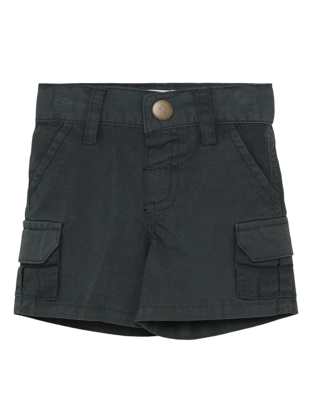 

UNDER FOURTEEN ONLY Boys Green Slim Fit Cargo Shorts