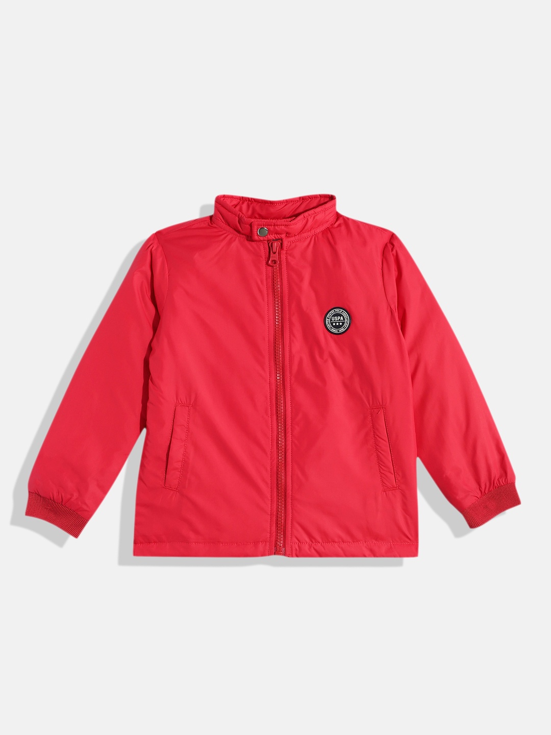 

U.S. Polo Assn. Kids Boys Red Bomber Jacket