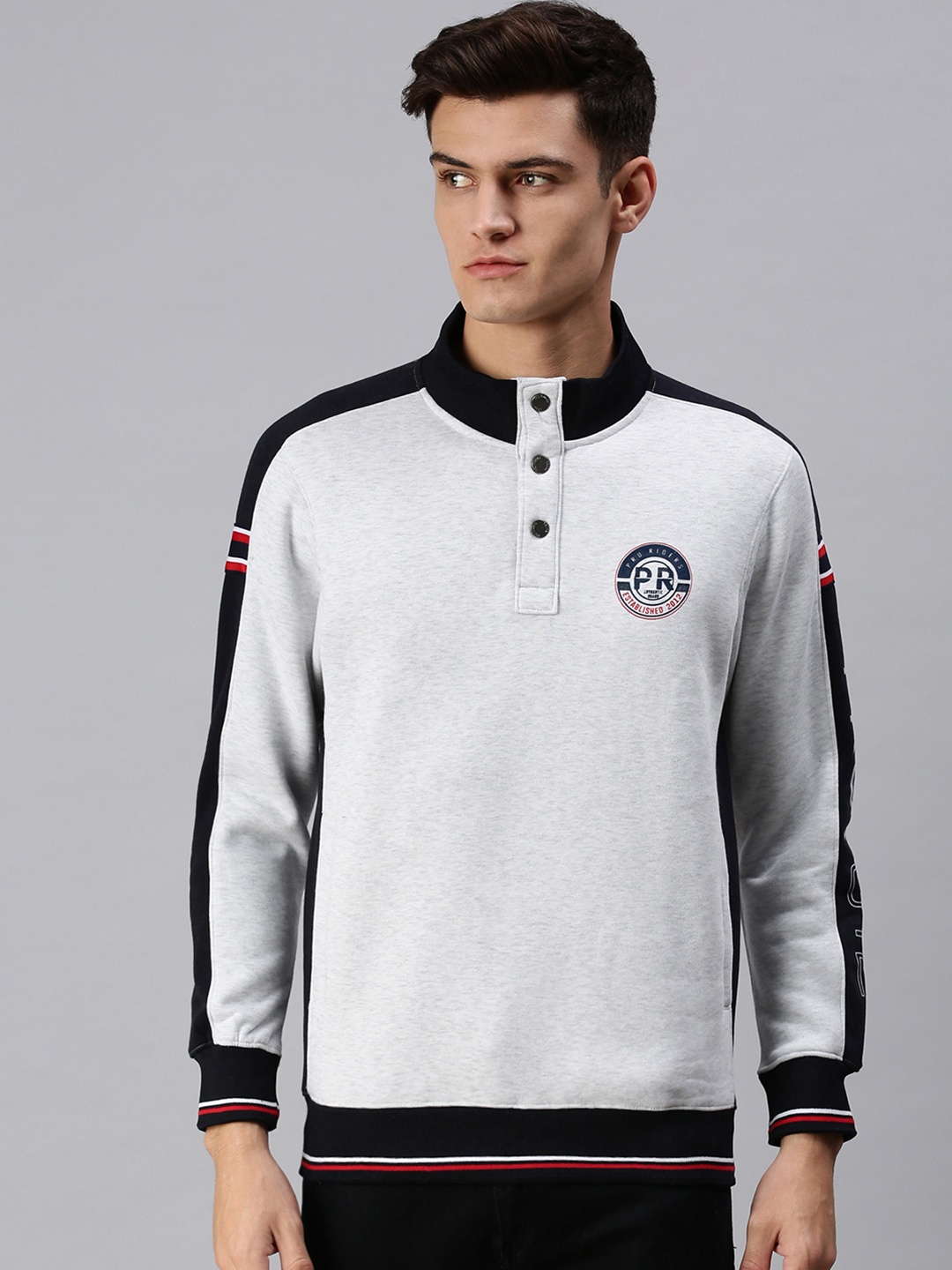 

SHOWOFF Men White Sweatshirt