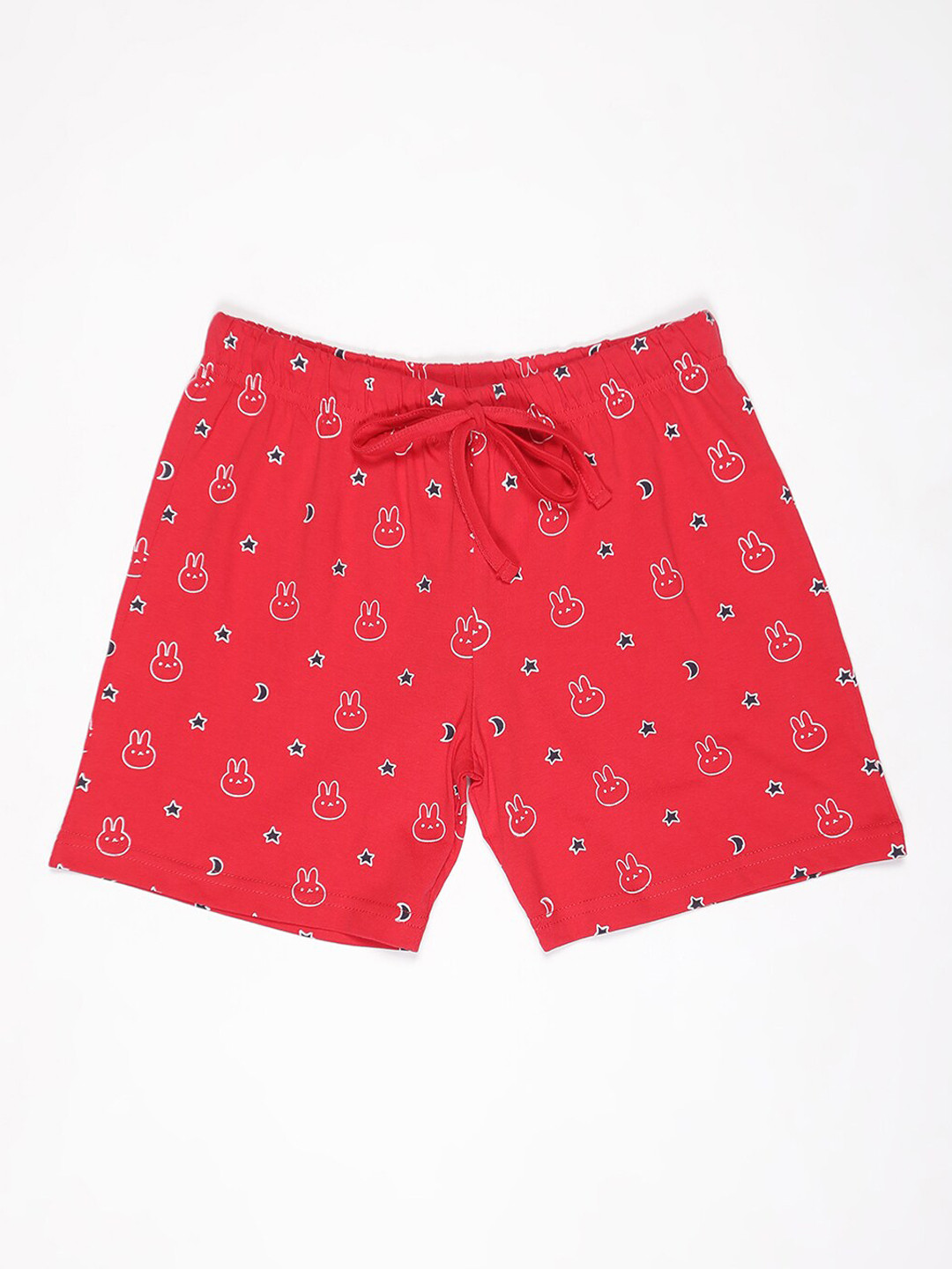

V2 Value & Variety Kids-Girls Pink Printed Shorts