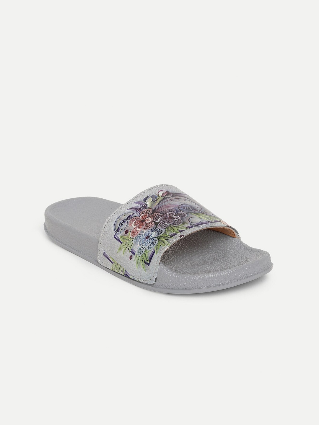 

ADIVER Women Grey Sliders