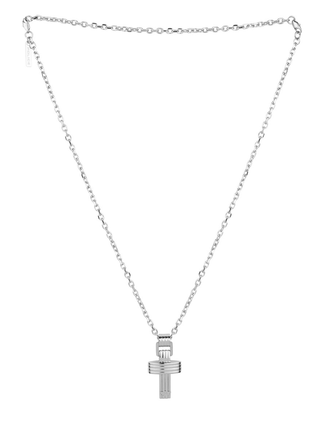 

Police Men Silver-Toned Necklace