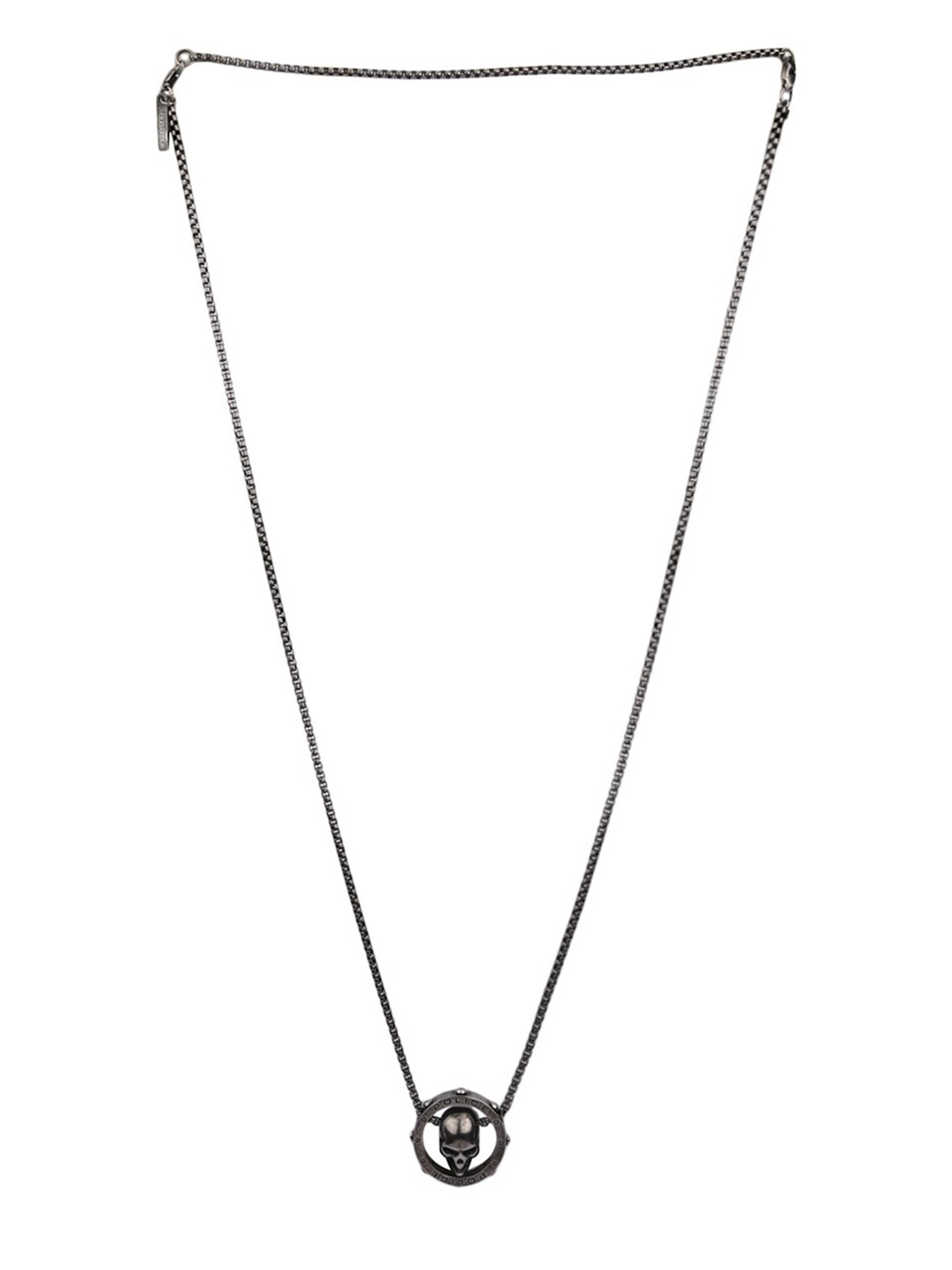 

Police Men Silver-Toned Stainless Steel Necklace